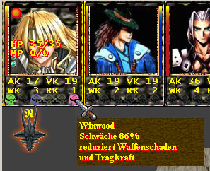 Auschnitt eines Char-Portraits mit Zustandsanzeige (jetzt endlich auch mit Mauszeiger :) )